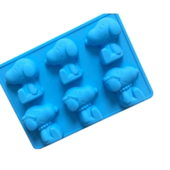 Khuôn Silicon - Động Vật - Gấu Teddy Ngồi 6c