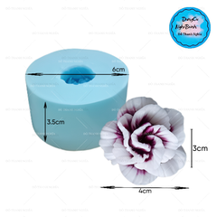 Khuôn Silicon - Hoa Mẫu Đơn - 4cm - M8 V24 sale 50k