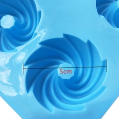 Khuôn Silicon - Vòng Xoắn 12c - 5cm
