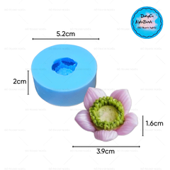 Khuôn Silicon - Hoa Cúc - Đồng Tiền Thái 3.9cm M52