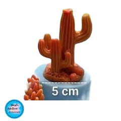Khuôn Silicon - Sen Đá ĐỨNG  - Set - #1 -5x6cm - Chùm 2 Chỉa
