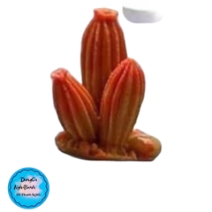 Khuôn Silicon - Sen Đá ĐỨNG  - Set - #8 - 4.4x5.1cm - Chùm 3 Khía