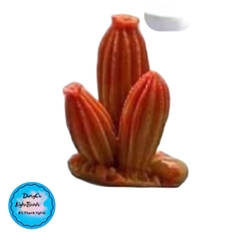 Khuôn Silicon - Sen Đá ĐỨNG  - Set - #8 - 4.4x5.1cm - Chùm 3 Khía
