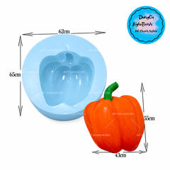 Khuôn Silicon - Trái Cây Ớt Chuông 5.5cm A1-1737