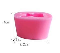 Khuôn Silicon - Động Vật - Con Thỏ - Tai Dài 6cm