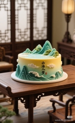 Khuôn Silicon - Ngọn Núi Set 4 Khuôn