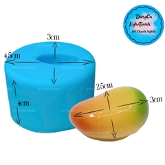 Khuôn Silicon - Trái Cây -Xoài 3cm
