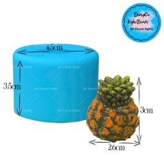 Khuôn Silicon - Trái Cây - Khóm Dứa Thơm 3cm