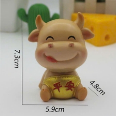Khuôn Silicon - Động Vật - Trâu 2 mảnh 7cm M01