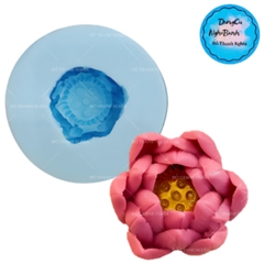 Khuôn Silicon - Hoa Sen Thái Mini - hoa sen 5.5cm