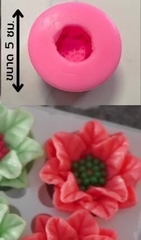 Khuôn Silicon - Hoa Cúc Nhuỵ 6cm D5