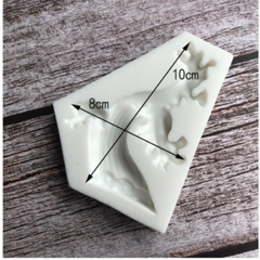 Khuôn Silicon - Gốc Thân Cây 10x8cm