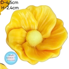Khuôn Silicon - Hoa Cúc Cánh Xoay - 4.5cm J-337