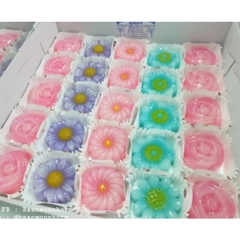 [10 cup] Khuôn Silicon - Cup Set 5cm - M33 - Chấm Xoay