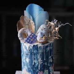 Khuôn Silicon - Viền Mảng 2D - Ô Vuông 18.3x4.8cm