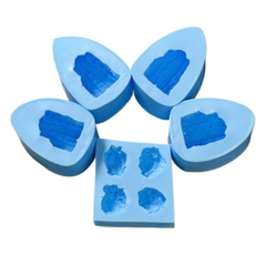 Khuôn Silicon - Món Ăn - Khổ Qua Nhồi Thịt - 4 Trái + 4 Viên Thịt