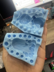 Khuôn Silicon - Biển Tiên Cá 2 Mảnh Đứng 6.5cm