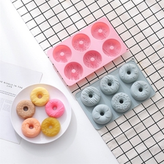 Khuôn Silicon - Vòng Donut 6c - 7.2cm