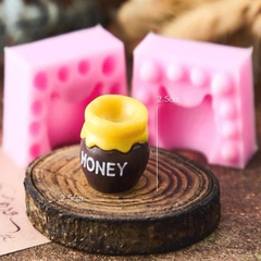 Khuôn Silicon - Động Vật - Gấu Honey 2 Mảnh 2.5cm