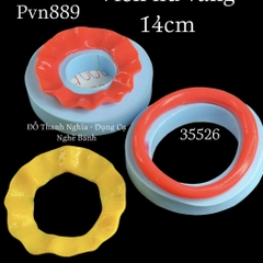Khuôn Silicon - Viền Hủ Vàng - TG