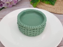 Khuôn Silicon - Đế - Đan - Đế 7.3cm Bình Hoa