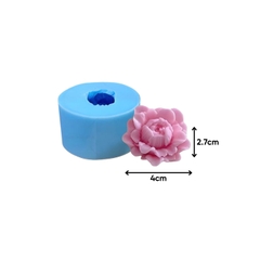 Combo 3 Khuôn Silicon - Hoa Mẫu Đơn Hoa Cúp Xoè - SMD