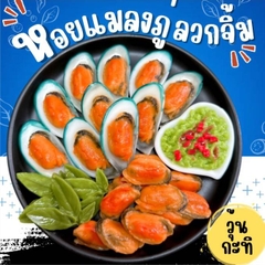 Khuôn Silicon - Món Ăn - Con Sò Vẹm Xanh 2c