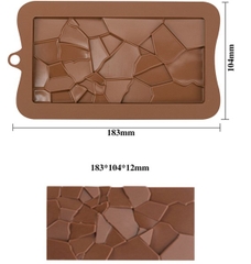 Khuôn Silicon - Viền VN - 17x8cm - VN01