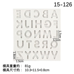 Khuôn Silicon - Chữ Cái IN - 1.7cm