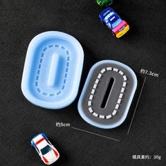 Khuôn Silicon - Số Viền - Số 0 (0-9)