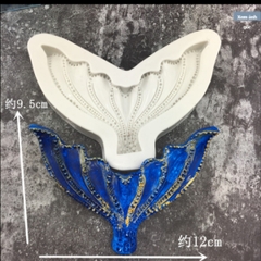 Khuôn Silicon - Biển - Đuôi Cá - 12.5cm