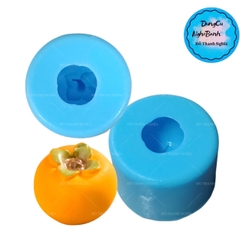 Khuôn Silicon - Trái Cây - Hồng 2.5cm