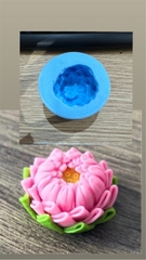 Khuôn Silicon - Sen Hoàng Gia - HOA TRUNG 5CM - HOA TRUNG 5CM