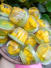 Ly Nhựa - Hoa Mai 80ml - Set 50
