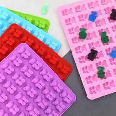 Khuôn Silicon - Động Vật - Gấu Chip 45c