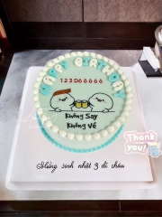 Khuôn Silicon - Viền Chuỗi Dây - Sò 3c Lớn Nhỏ- 18cm