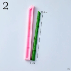 Khuôn Silicon - Gốc Thân Cây Tre Trúc 16.5cm