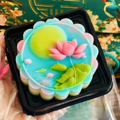 Khuôn Silicon - TT Hoa Trung Thu - 9cm - Mẫu 22