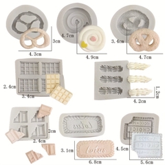 Khuôn Silicon - Kẹo - Socola vỡ 5.6cm