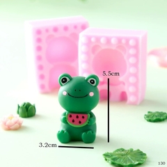 Khuôn Silicon - Động Vật - Ếch Ngồi 2 Ngồi 5.5cm