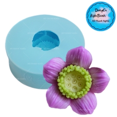 Khuôn Silicon - Hoa Cúc - Đồng Tiền Thái 4.5cm M51