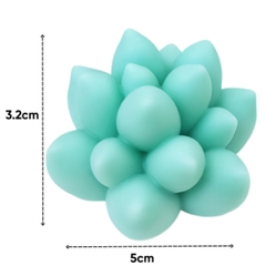 Khuôn Silicon - Sen Đá Tia 5Cm