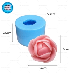 Khuôn Silicon - Hoa Hồng Lai - Hồng Trà V79 - 3cm