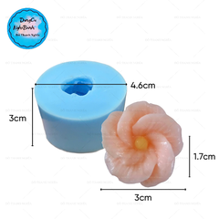 Khuôn Silicon - Hoa Cúc Xoay V9 - 3cm