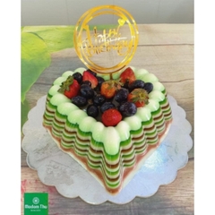 Khuôn Silicon  - Đế Trái Tim 29Cm cao 8.7Cm