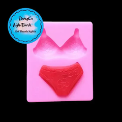 Khuôn Silicon - Quần Áo - Bikini 2c