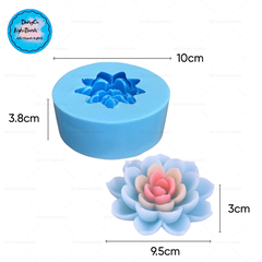 Khuôn Silicon - Hoa Cúc - Cánh Thẳng - 9.2cm