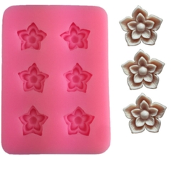 Khuôn Silicon - Hoa Cúc - Cánh Thẳng 6c 2T - 1.9cm