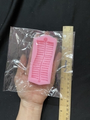 Khuôn Silicon - Tết Pháo Tết - pháo17x6.3 H1.6cm