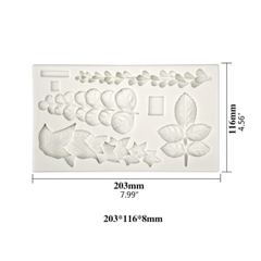 Khuôn Silicon - Lá - TH Sen Đá- Hồng - Chuỗi Hạt- chùm hạt